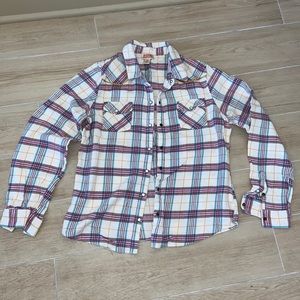 Mossimo Supply Co. Long Sleeve Flannel Shirt